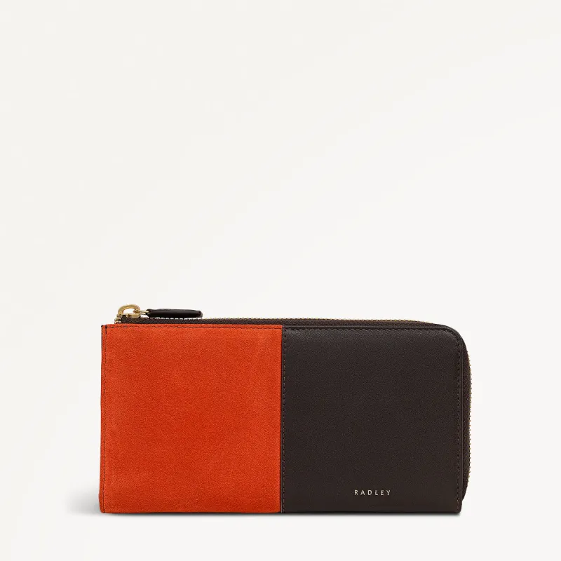 Chilworth Street Leather Large Zip Around Wallet in Flame - 112101 sold by Radley