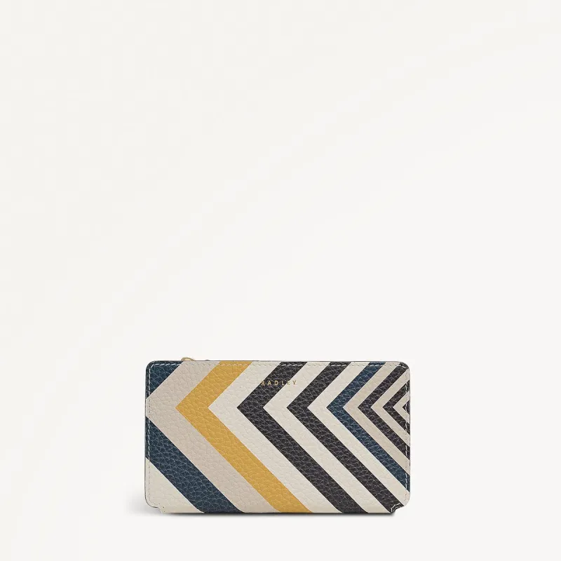 Coin Street Leather Medium Ziptop Wallet in Chalk - 112060 made by Radley