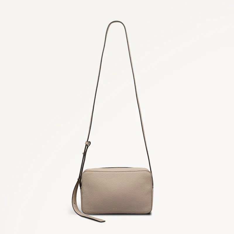Duchess Close Leather Small Ziptop Cross Body Bag in Porcini - 112260 sold by Radley