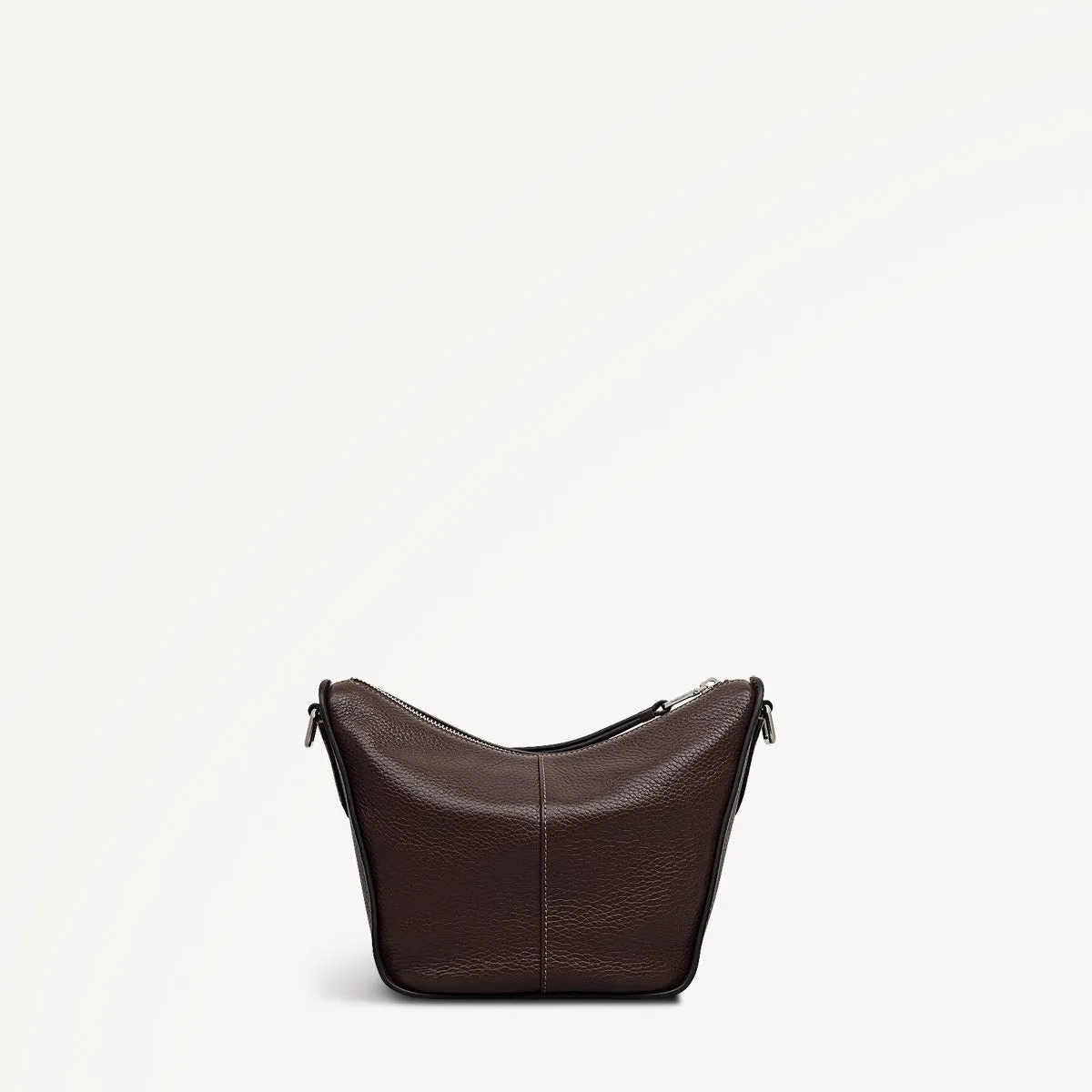 Oak Street Leather Small Ziptop Cross Body Bag in Dark Oak - 112156 sold by Radley product image thumbnail 3