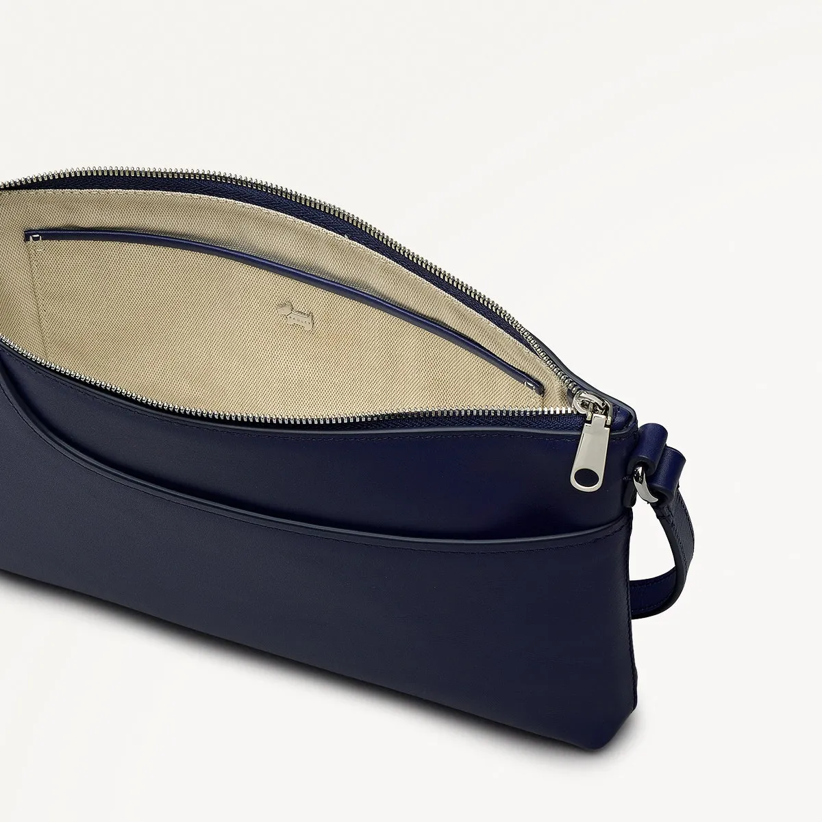 Pockets Leather Medium Ziptop EW Cross Body Bag in Evenfall - 112149 sold by Radley product image thumbnail 3