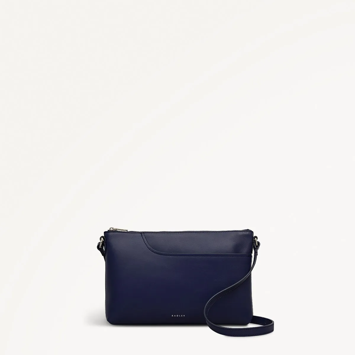 Pockets Leather Medium Ziptop EW Cross Body Bag in Evenfall - 112149 sold by Radley