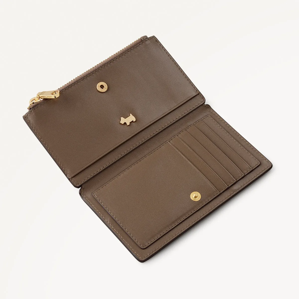 Coin Street Leather Medium Ziptop Wallet in Coffee - 112103 sold by Radley product image thumbnail 3