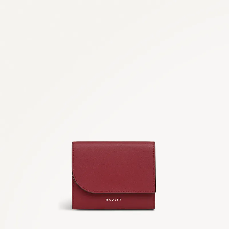 Pockets Leather Small Trifold Wallet in Carmine - 112068 sold by Radley