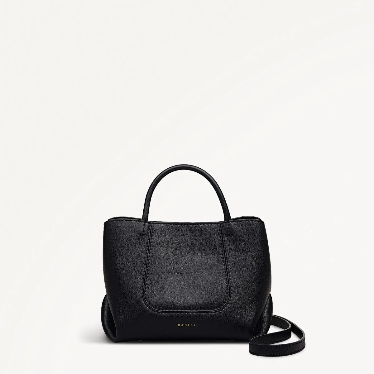 The Compton Small Ziptop Grab Bag in Black - 112199 sold by Radley