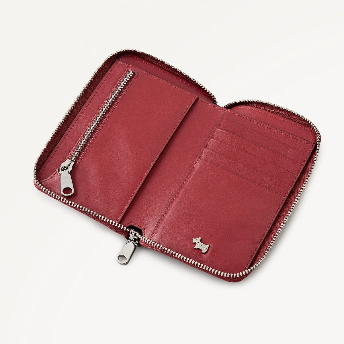 Pockets Leather Medium Zip Around Wallet in Carmine - 112069 sold by Radley product image thumbnail 3