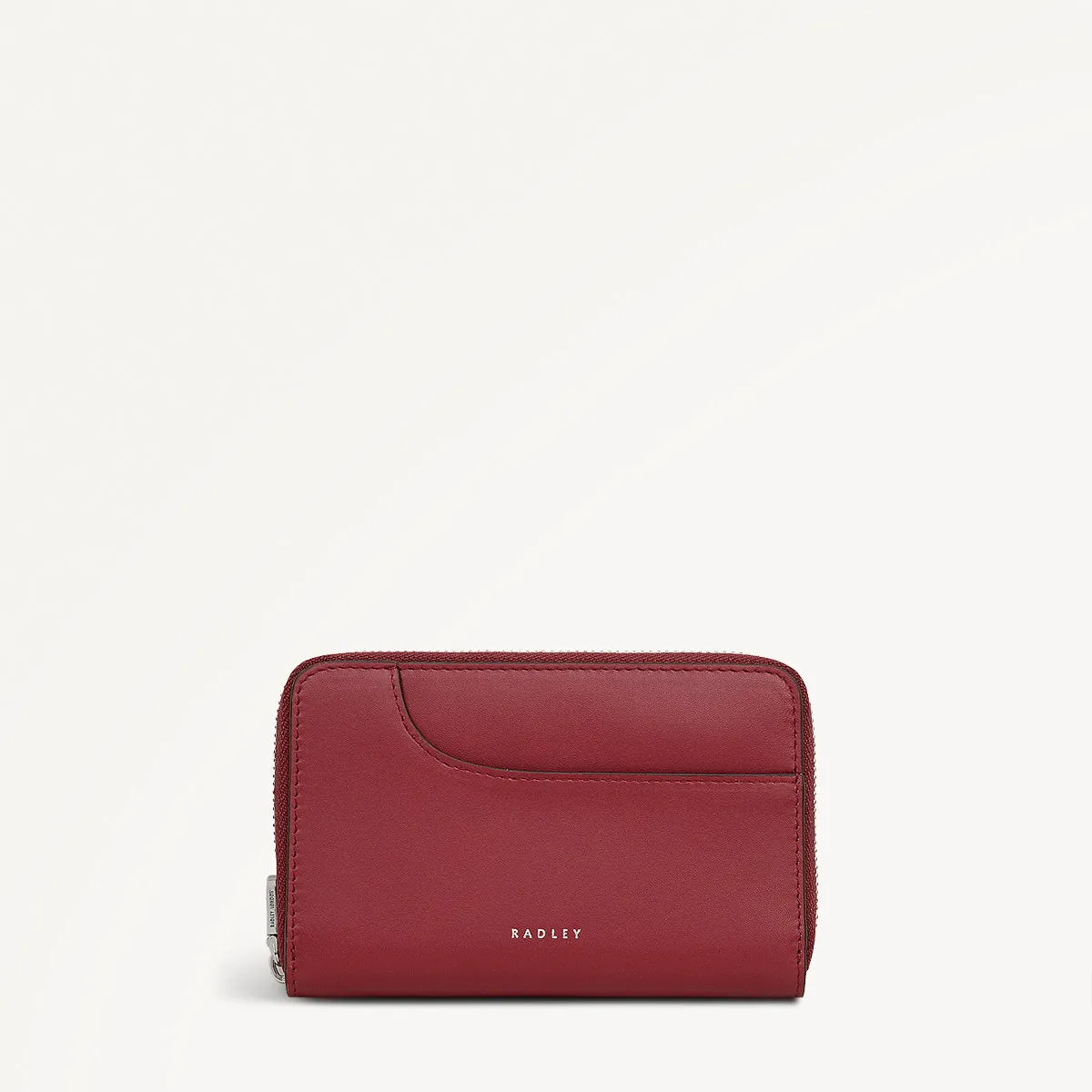 Pockets Leather Medium Zip Around Wallet in Carmine - 112069 sold by Radley