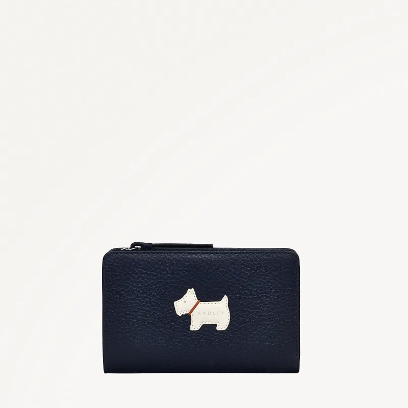 Loyal Radley Leather Medium Bifold Wallet in Ink - 111873 sold by Radley