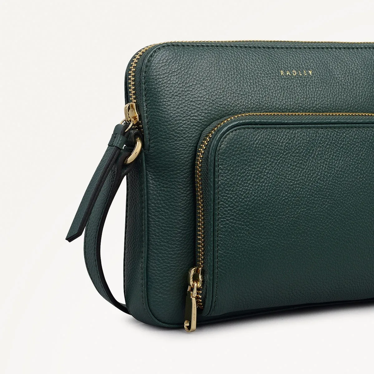 Redford Close Leather Small Ziptop Cross Body Bag in Cedar - 111898 sold by Radley product image thumbnail 5