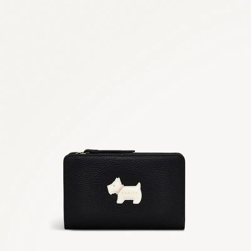 Loyal Radley Leather Medium Bifold Wallet in Black - 111872 sold by Radley