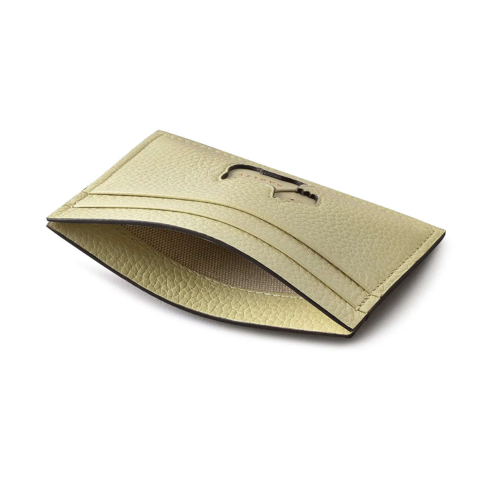 Radley Cookie Cutter - Protect Leather Small Card Holder in Parchment - 111787 sold by Radley product image thumbnail 3