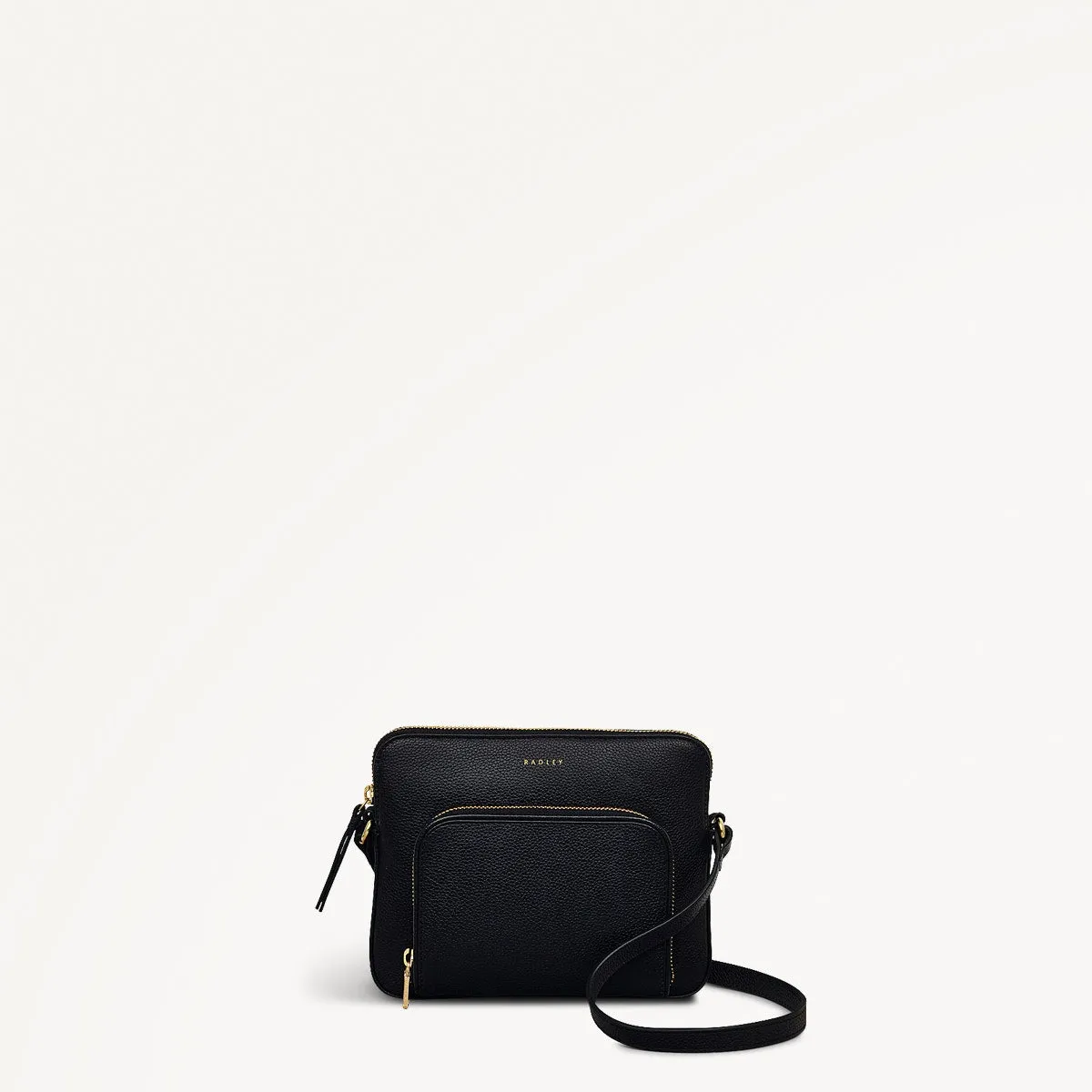 Redford Close Leather Small Ziptop Cross Body Bag in Black - 111834 sold by Radley