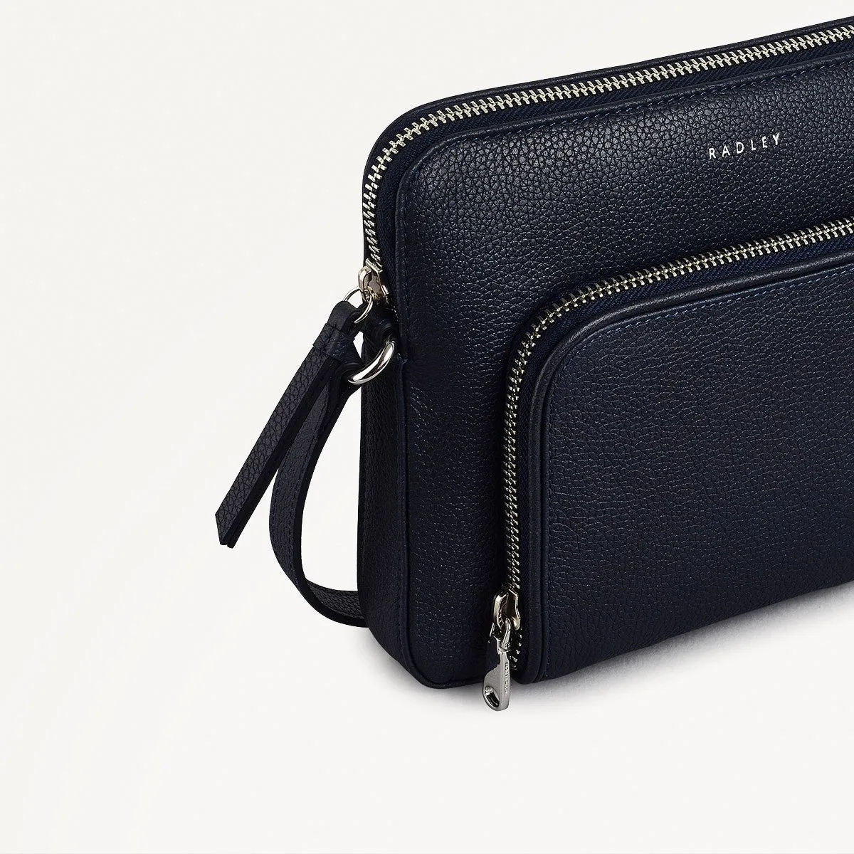 Redford Close Leather Small Ziptop Cross Body Bag in Ink - 111835 sold by Radley product image thumbnail 4