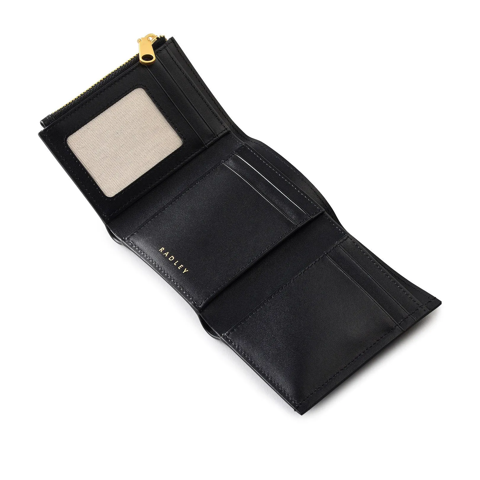 Arnold Row Leather Small Trifold Wallet in Black - 111796 sold by Radley product image thumbnail 3