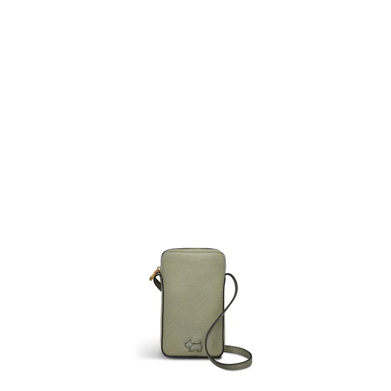 Radley Cookie Cutter - Protect Leather Medium Phone Cross Body Bag in Drizzle - 111789 sold by Radley