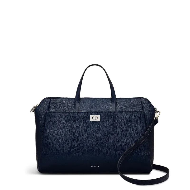 Brook Avenue Fabric Medium Ziptop Grab Bag in Ink - 111740 sold by Radley