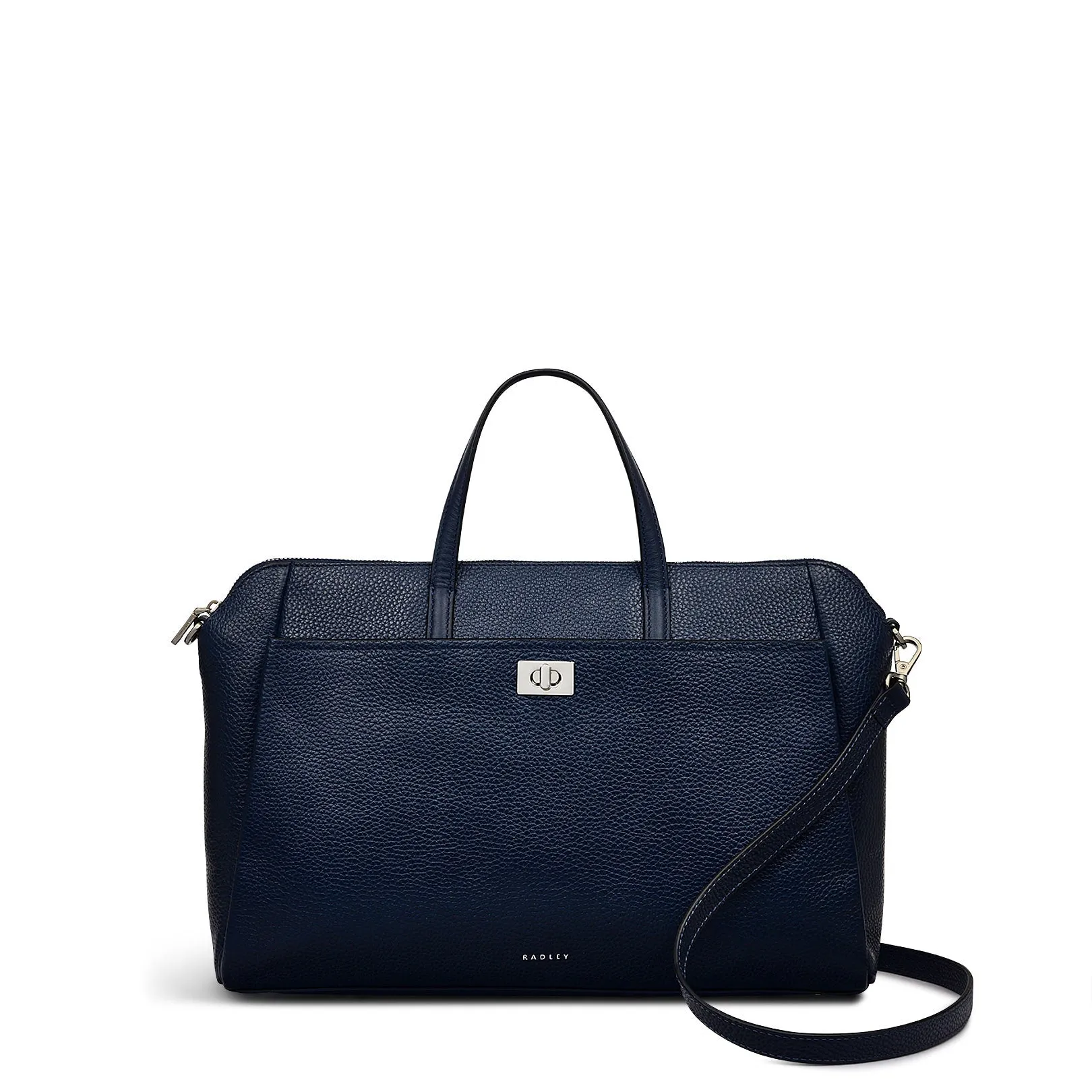 Brook Avenue Fabric Medium Ziptop Grab Bag in Ink - 111740 sold by Radley