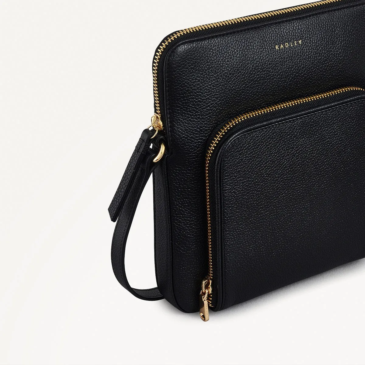 Redford Close Leather Medium Ziptop Cross Body Bag in Black - 111838 sold by Radley product image thumbnail 4