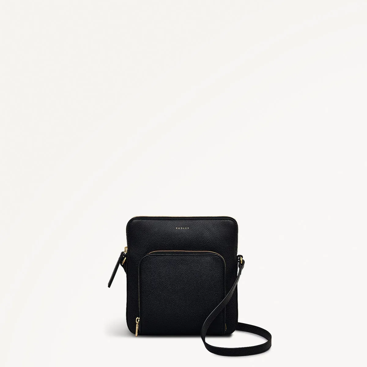 Redford Close Leather Medium Ziptop Cross Body Bag in Black - 111838 sold by Radley