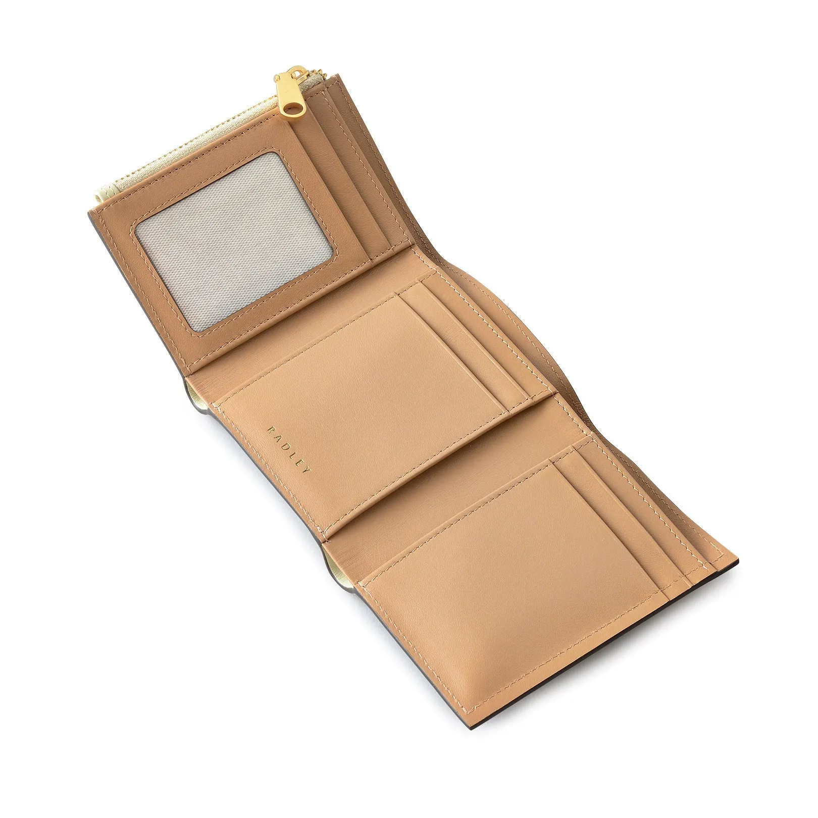 Arnold Row Leather Small Trifold Wallet in Parchment - 111798 sold by Radley product image thumbnail 3