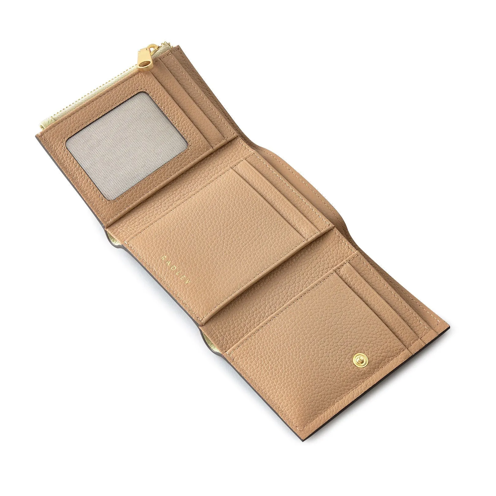 Radley Cookie Cutter - Protect Leather Small Flapover Wallet in Parchment - 111785 sold by Radley product image thumbnail 3