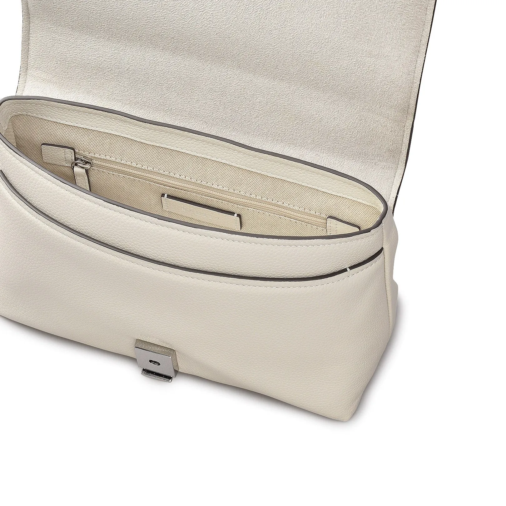 Holmes Avenue Fabric Medium Flapover Cross Body Bag in Chalk - 111596 sold by Radley product image thumbnail 3