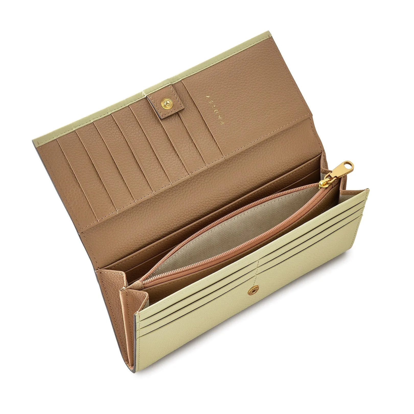 Radley Cookie Cutter - Protect Leather Large Flapover Wallet in Parchment - 111782 sold by Radley product image thumbnail 4