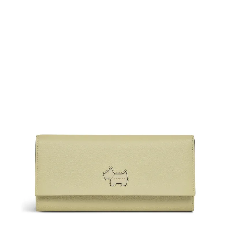 Radley Cookie Cutter - Protect Leather Large Flapover Wallet in Parchment - 111782 sold by Radley
