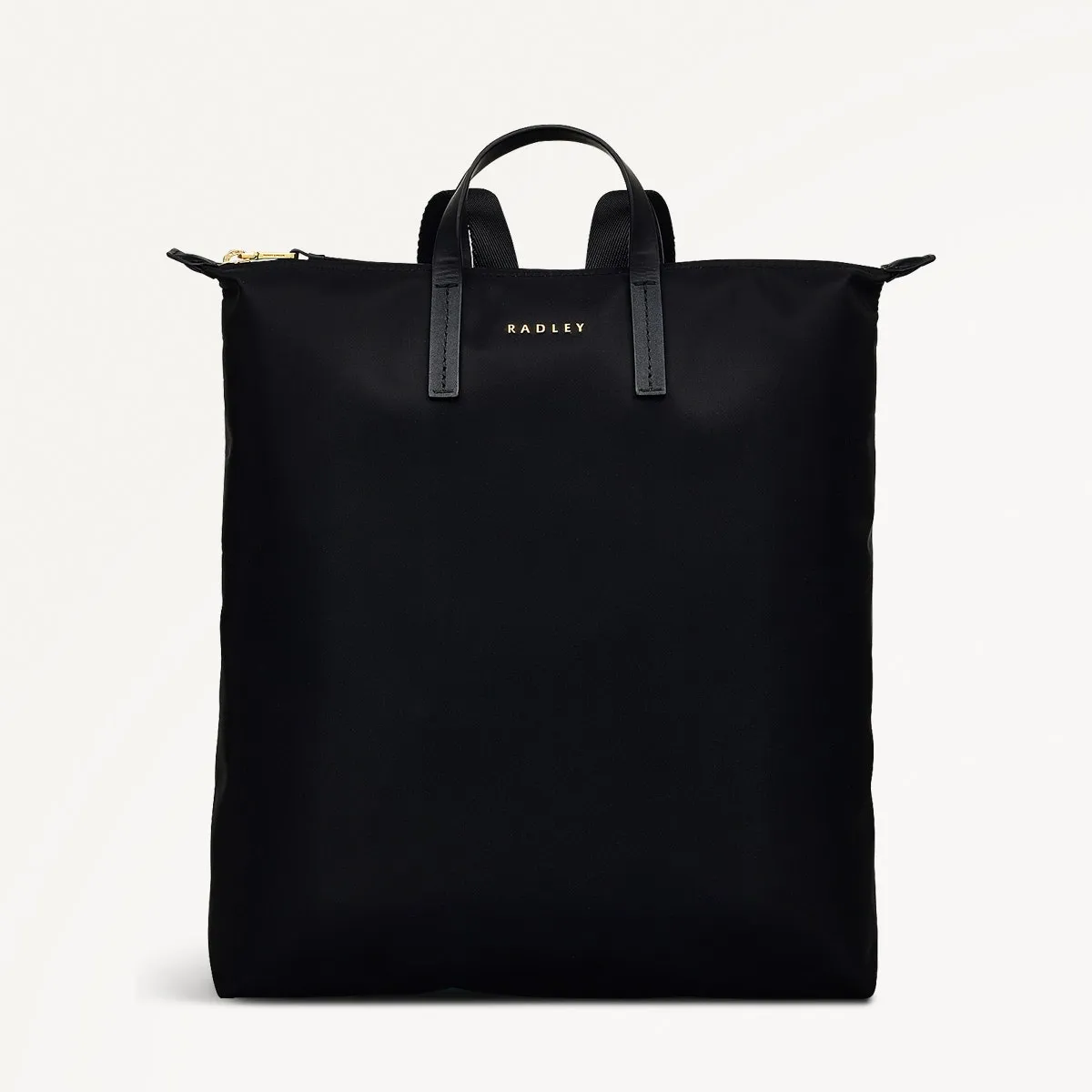 Windsor Lane Fabric Large Ziptop Backpack in Black - 111690 sold by Radley