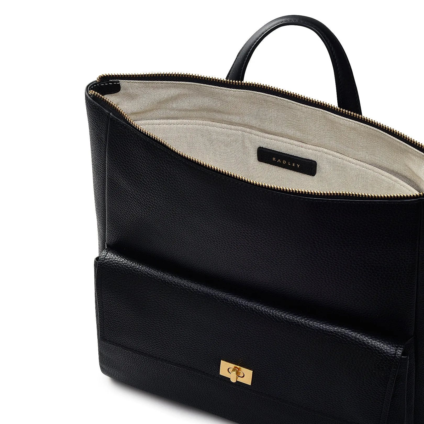 Brook Avenue Fabric Large Ziptop Backpack in Black - 111702 sold by Radley product image thumbnail 3