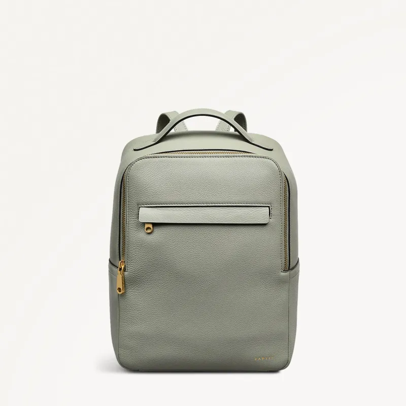 Norbury Close Fabric Small Zip Around Backpack in Drizzle - 111618 sold by Radley