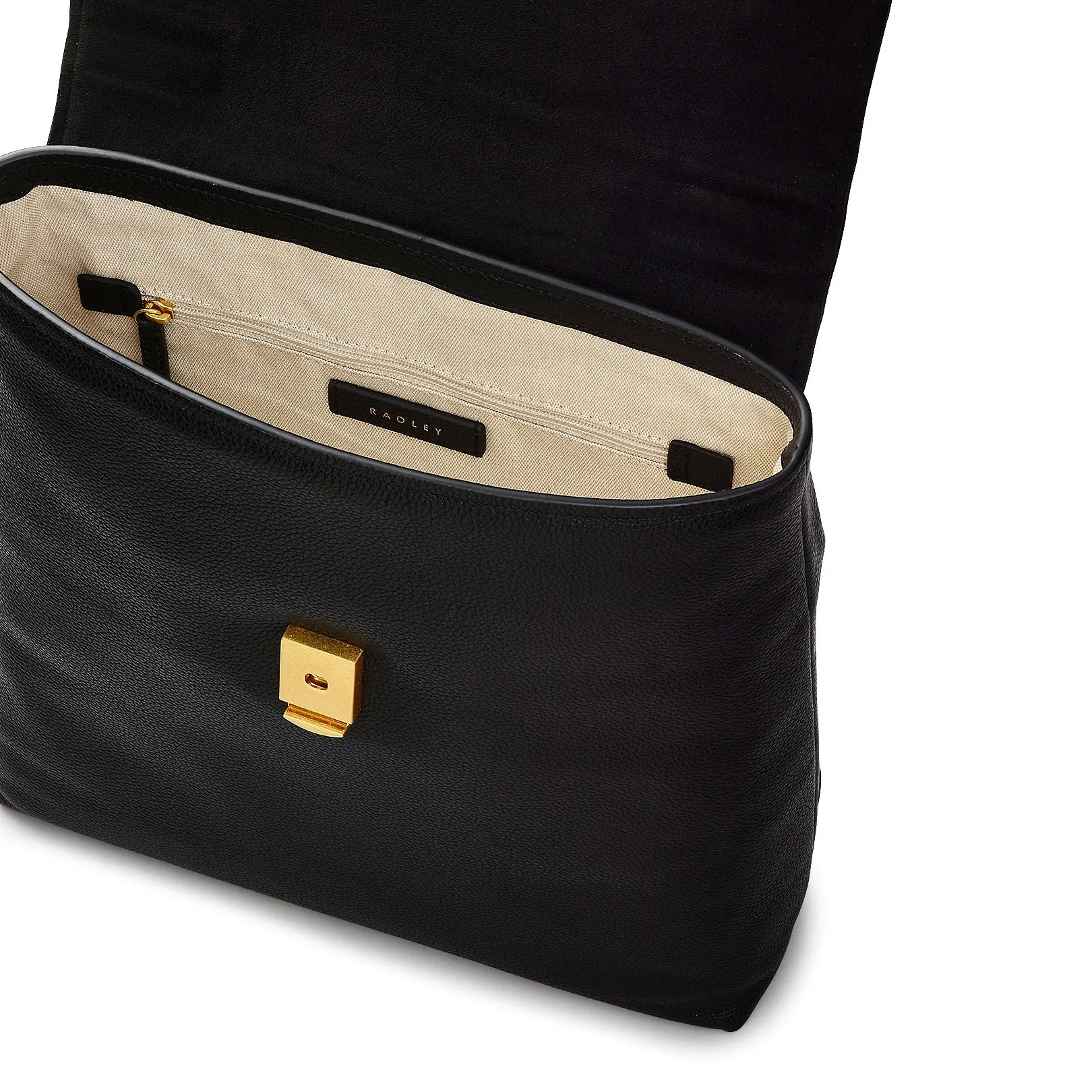 Holmes Avenue Fabric Medium Flapover Backpack in Black - 111600 sold by Radley product image thumbnail 3