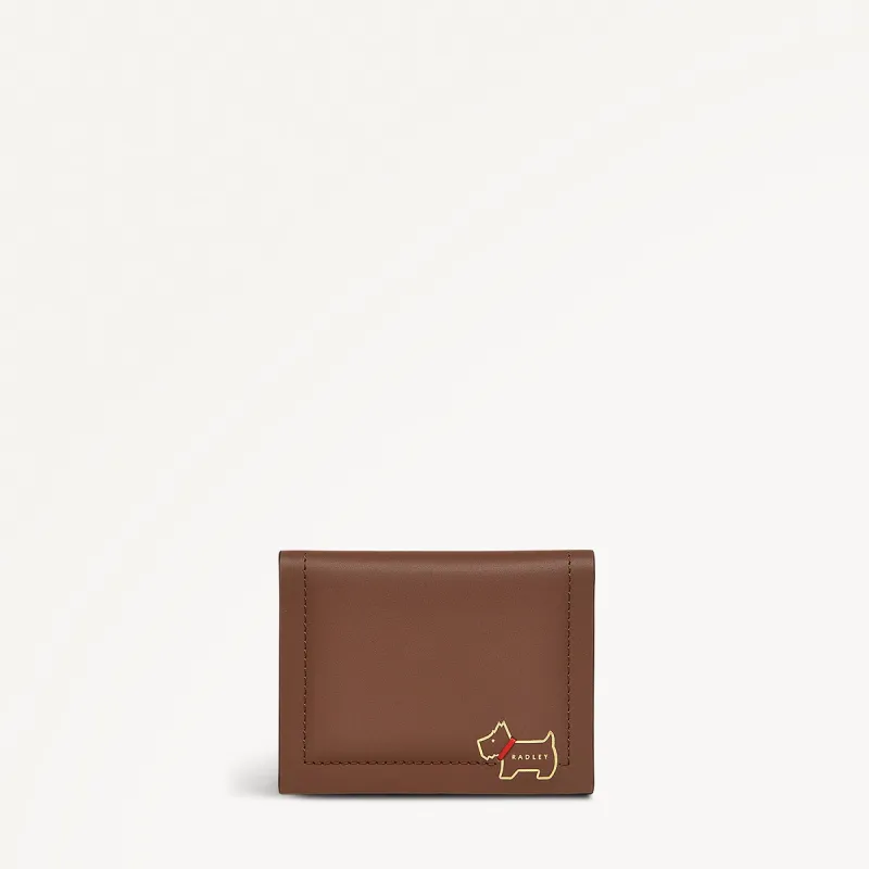 Heritage Lane Leather Small Card Holder in Saddle - 111470 sold by Radley