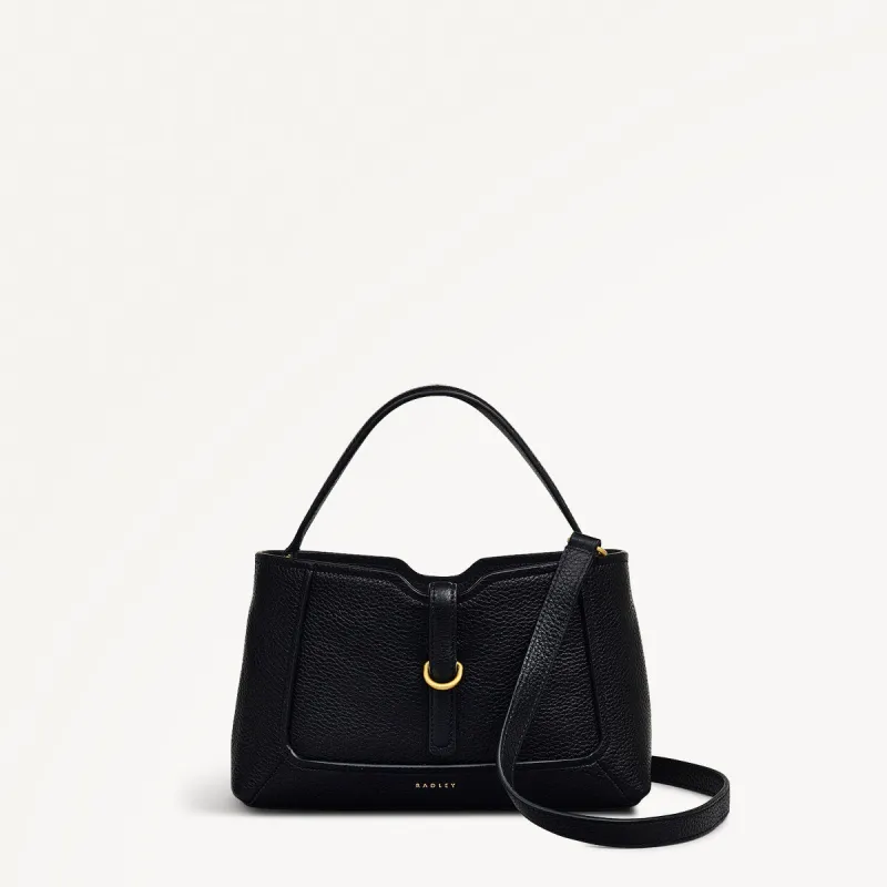 Hazelbury Park Fabric Small Ziptop Cross Body Bag in Black - 111623 sold by Radley