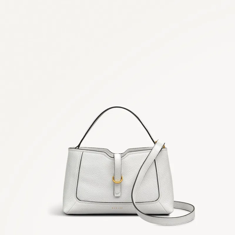 Hazelbury Park Fabric Small Ziptop Cross Body Bag in Bright White - 111625 sold by Radley