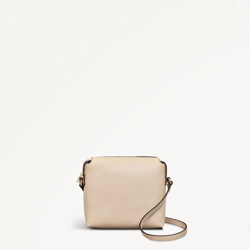 Eastcastle Street Leather Mini Ziptop Crossbody Bag in Oat Milk - 111211 sold by Radley