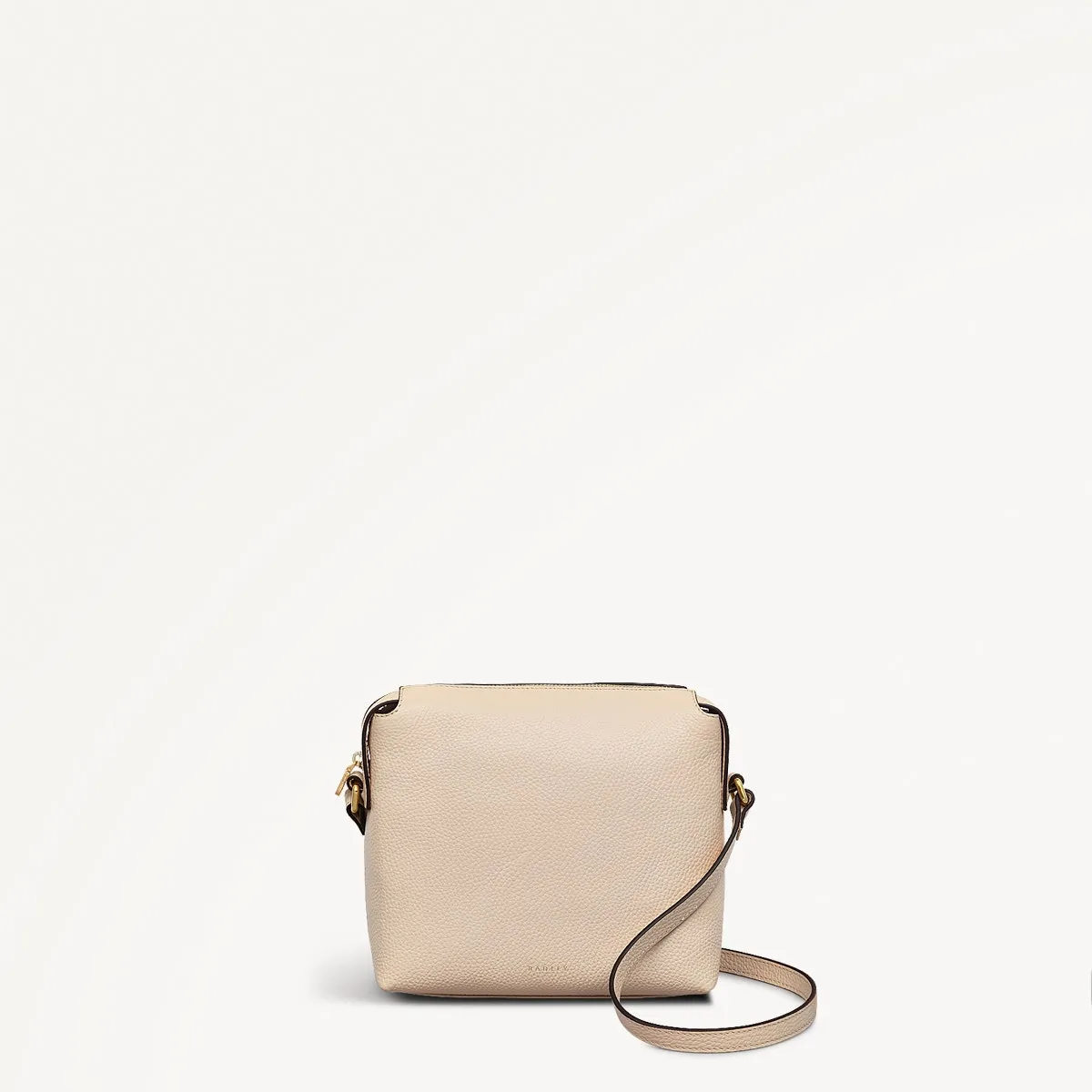 Eastcastle Street Leather Mini Ziptop Crossbody Bag in Oat Milk - 111211 sold by Radley