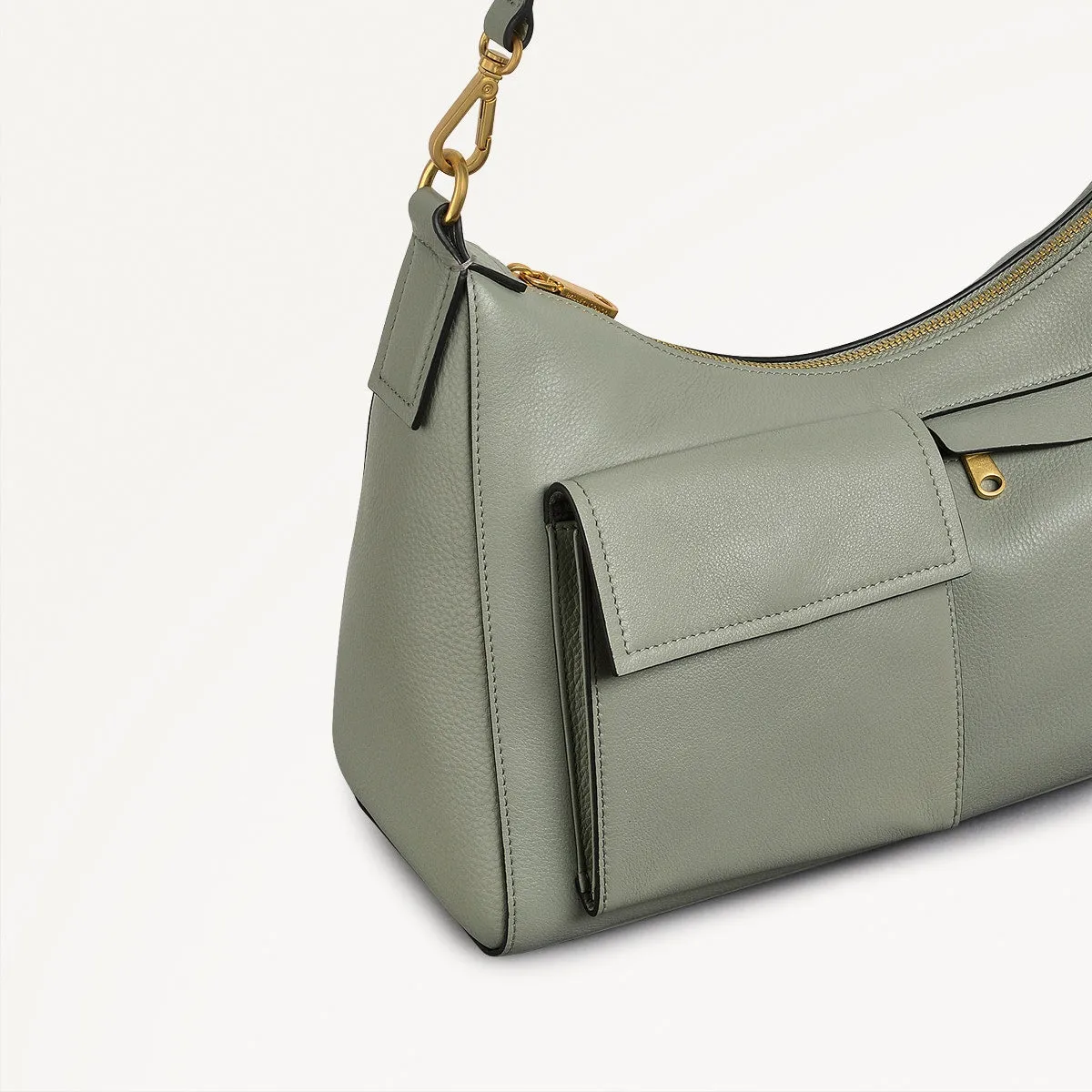 Norbury Close Fabric Medium Ziptop Shoulder Bag in Drizzle - 111615 sold by Radley product image thumbnail 4