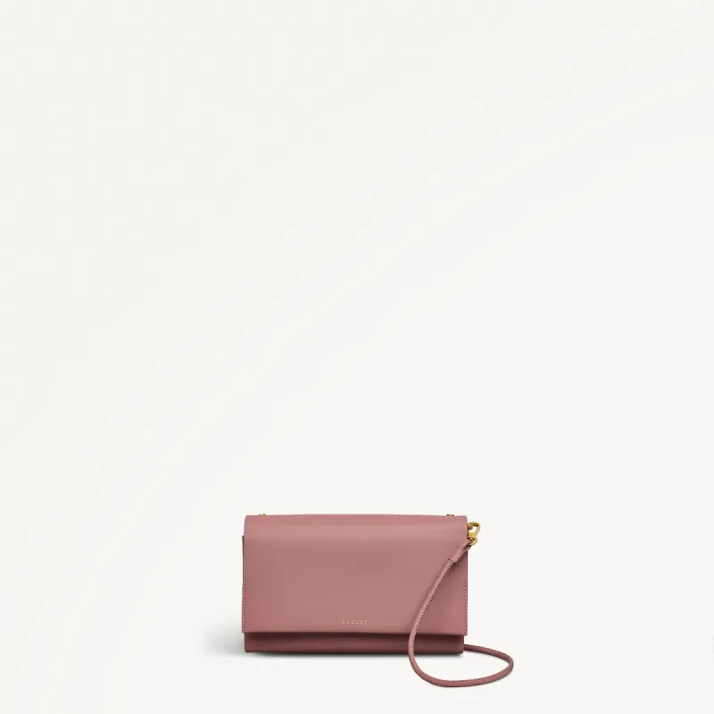 The Kensal Leather Large Phone Cross Body Bag in French Rose - 111512 sold by Radley