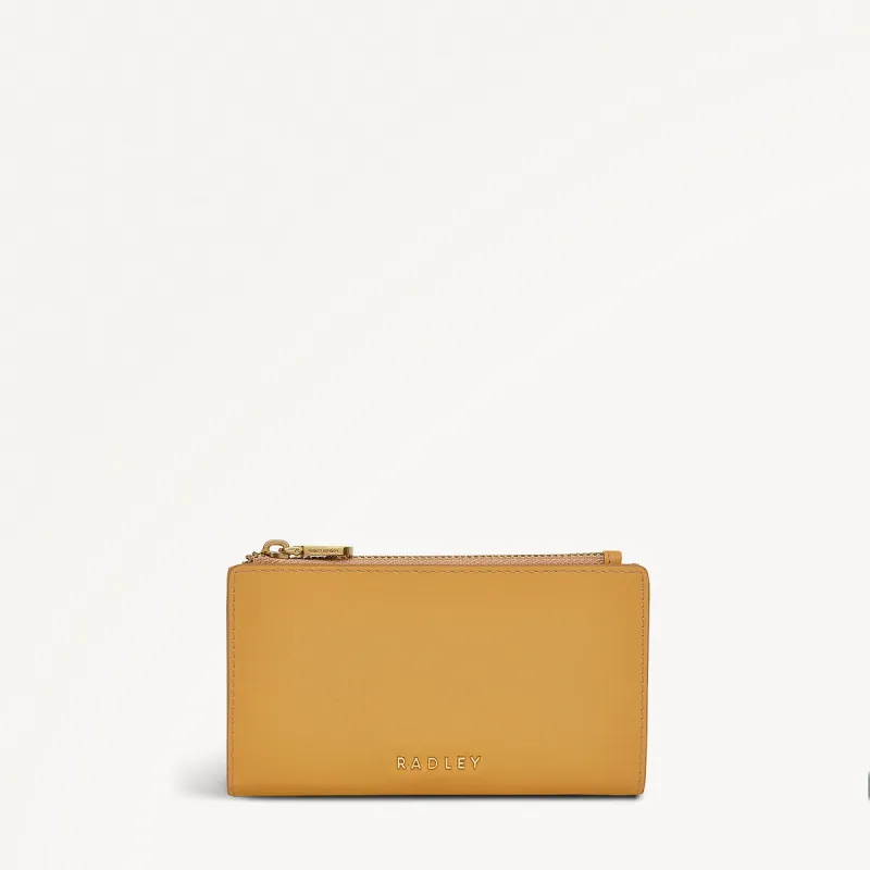 Coin Street Leather Medium Ziptop Wallet in Pecan - 111484 sold by Radley