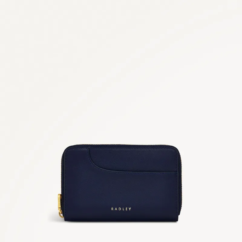 Pockets Leather Medium Zip Around Wallet in Evenfall - 111500 sold by Radley