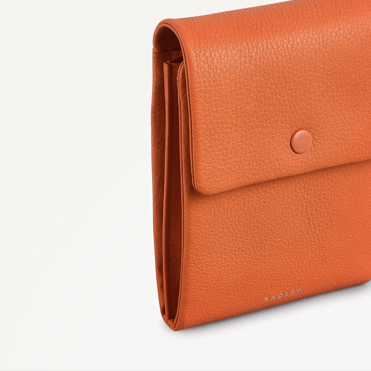 Mallow Street Leather Medium Phone Cross Body Bag in Orange Peel - 111478 sold by Radley product image thumbnail 4