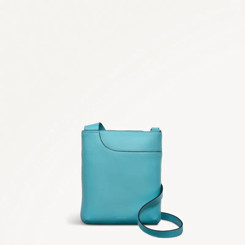 Pockets Leather Medium Ziptop Cross Body Bag in Maldives - 111449 sold by Radley