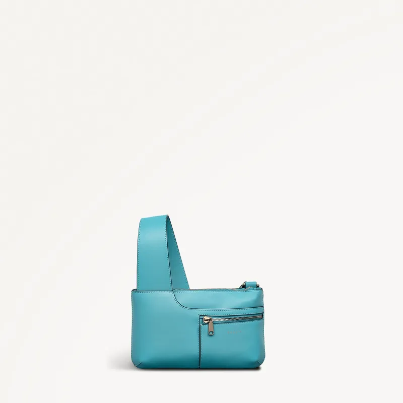 Pockets Leather Mini Ziptop Cross Body Bag in Maldives - 111448 sold by Radley