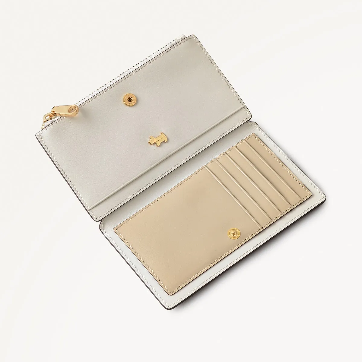 Coin Street Leather Medium Ziptop Wallet in Chalk - 111492 sold by Radley product image thumbnail 3