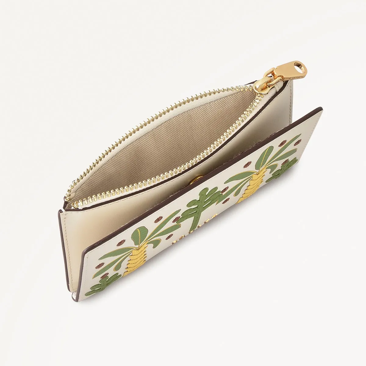 Coin Street Leather Medium Ziptop Wallet in Chalk - 111492 sold by Radley product image thumbnail 4