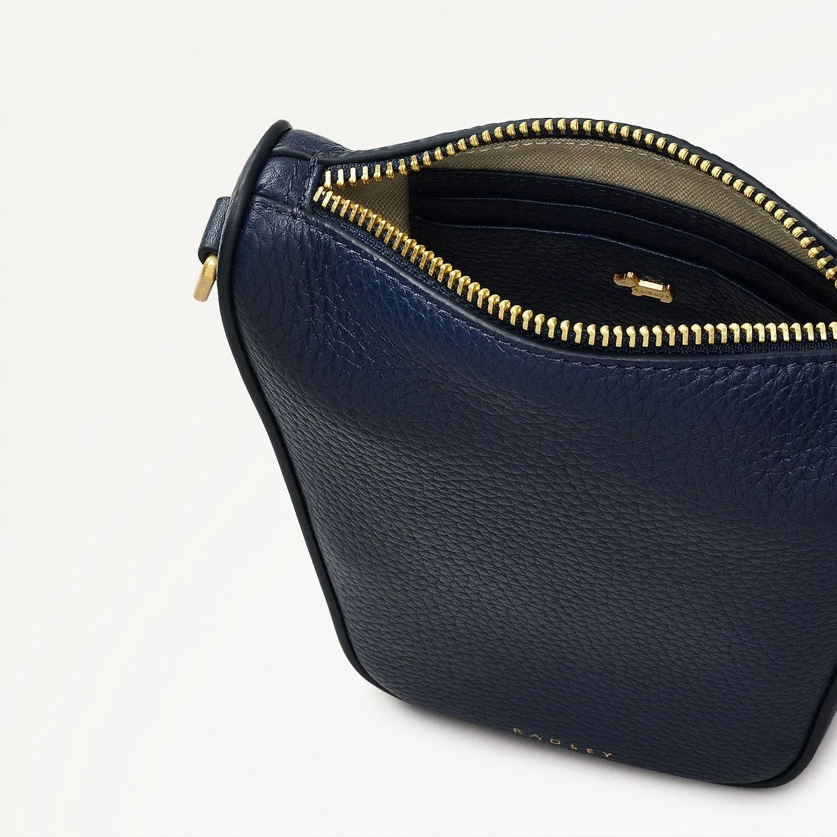 Oak Street Leather Medium Phone Cross Body Bag in Evenfall - 111420 sold by Radley product image thumbnail 3