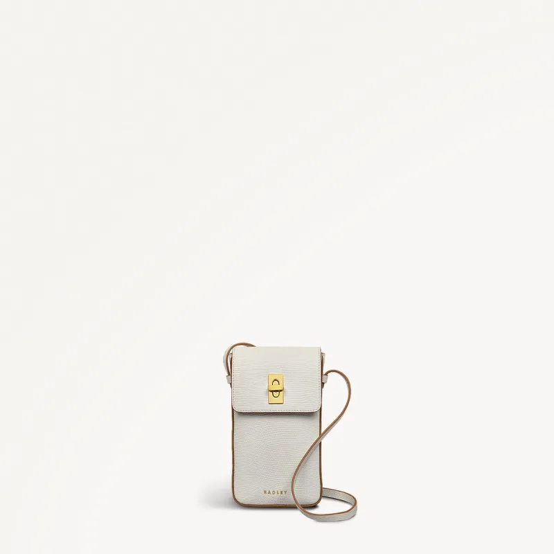 Threadneedle Street Leather Medium Phone Cross Body Bag in Chalk - 111417 sold by Radley