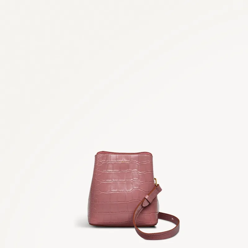 Dukes Place Leather Small Compartment Cross Body Bag in French Rose - 111411 sold by Radley