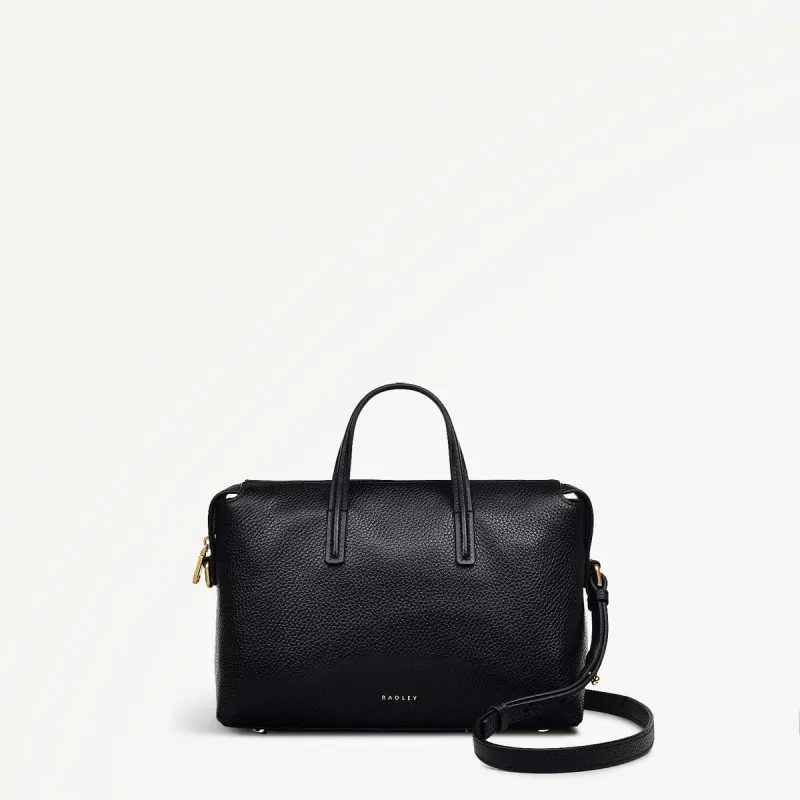 Eastcastle Street Leather Small Ziptop Grab Bag in Black - 111213 sold by Radley